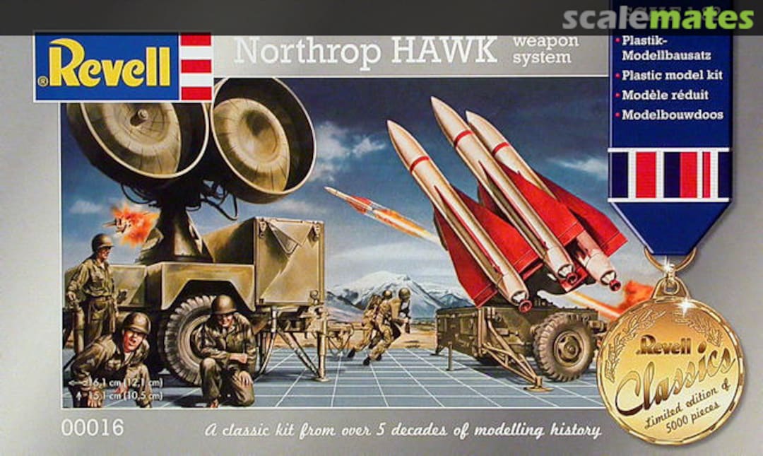 Boxart Northrop Hawk weapon system 00016 Revell Boxart Northrop Hawk weapon system 00016 Revell
