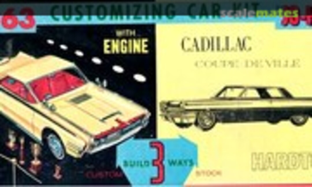 1:25 1963 Cadillac Coupe De Ville Hardtop (Jo-Han 2363)