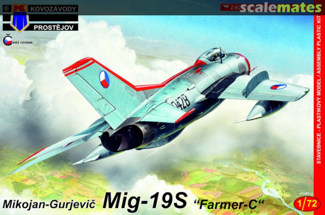 Boxart Mikojan-Gurjevič Mig-19S KPM0158 Kovozávody Prostějov Boxart Mikojan-Gurjevič Mig-19S KPM0158 Kovozávody Prostějov