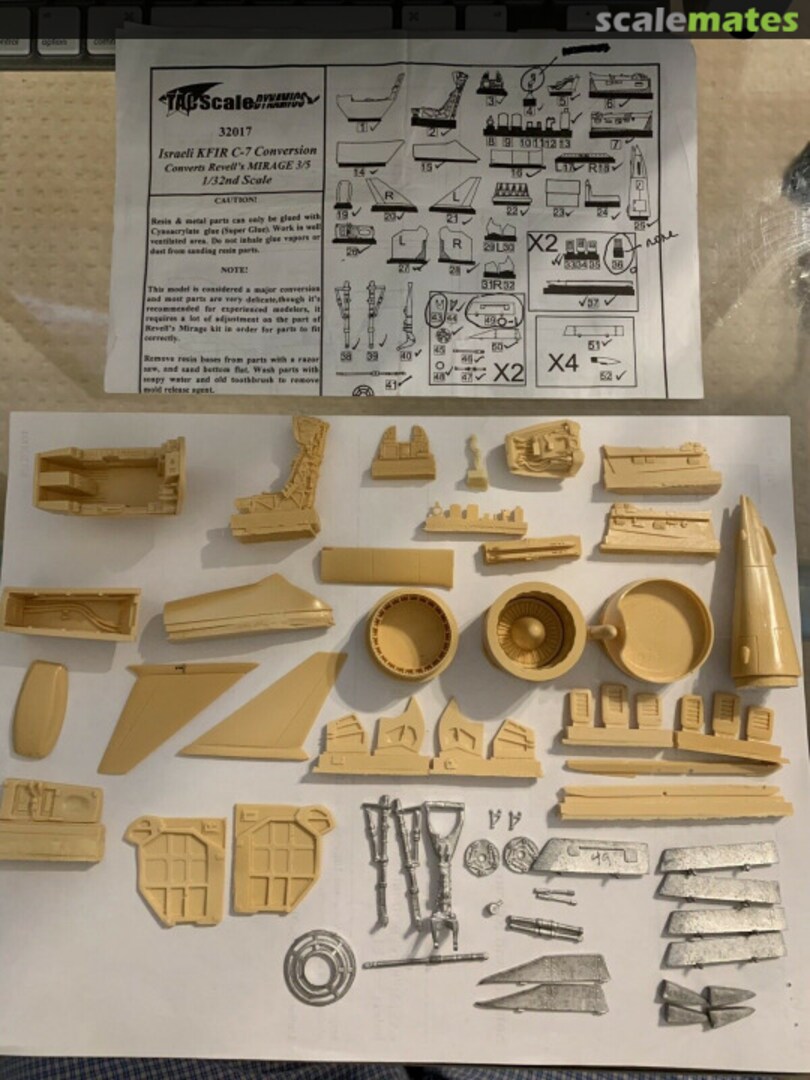 Boxart Israeli Kfir C-7 Conversion 32017 TAC Scale Dynamics Boxart Israeli Kfir C-7 Conversion 32017 TAC Scale Dynamics