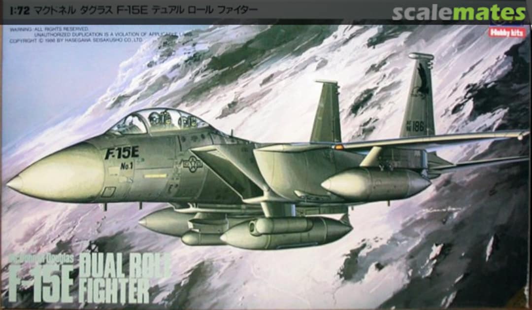 Boxart F-15E Dual Role Fighter 04027 Hasegawa Boxart F-15E Dual Role Fighter 04027 Hasegawa