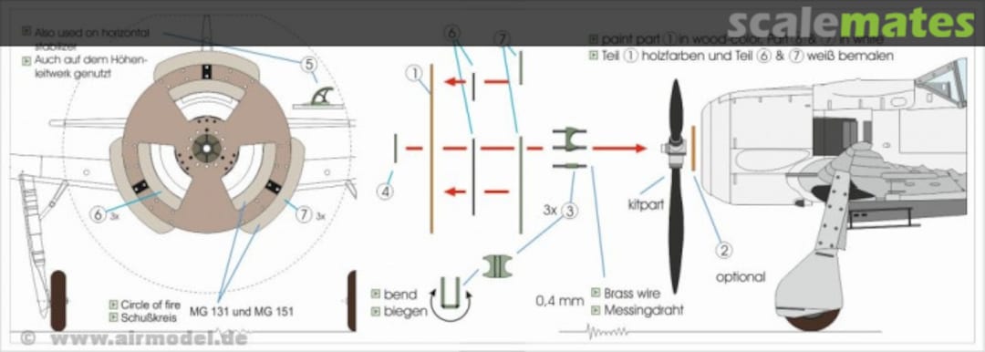 Boxart Focke Wulf Fw 190 A/F/G Gun Calibration disk AM-6053 Airmodel Boxart Focke Wulf Fw 190 A/F/G Gun Calibration disk AM-6053 Airmodel