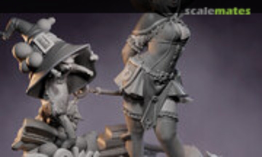 75mm Kat "Apprentice Witch" (Big Child Creatives BCRL700008) BCRL700008