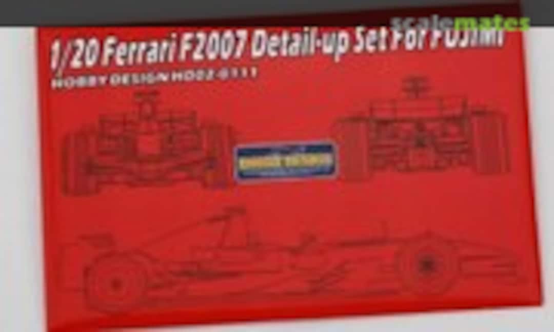 1:20 Ferrari F2007 Detail-up Set for Fujimi (Hobby Design HD02-0111) HD02-0111