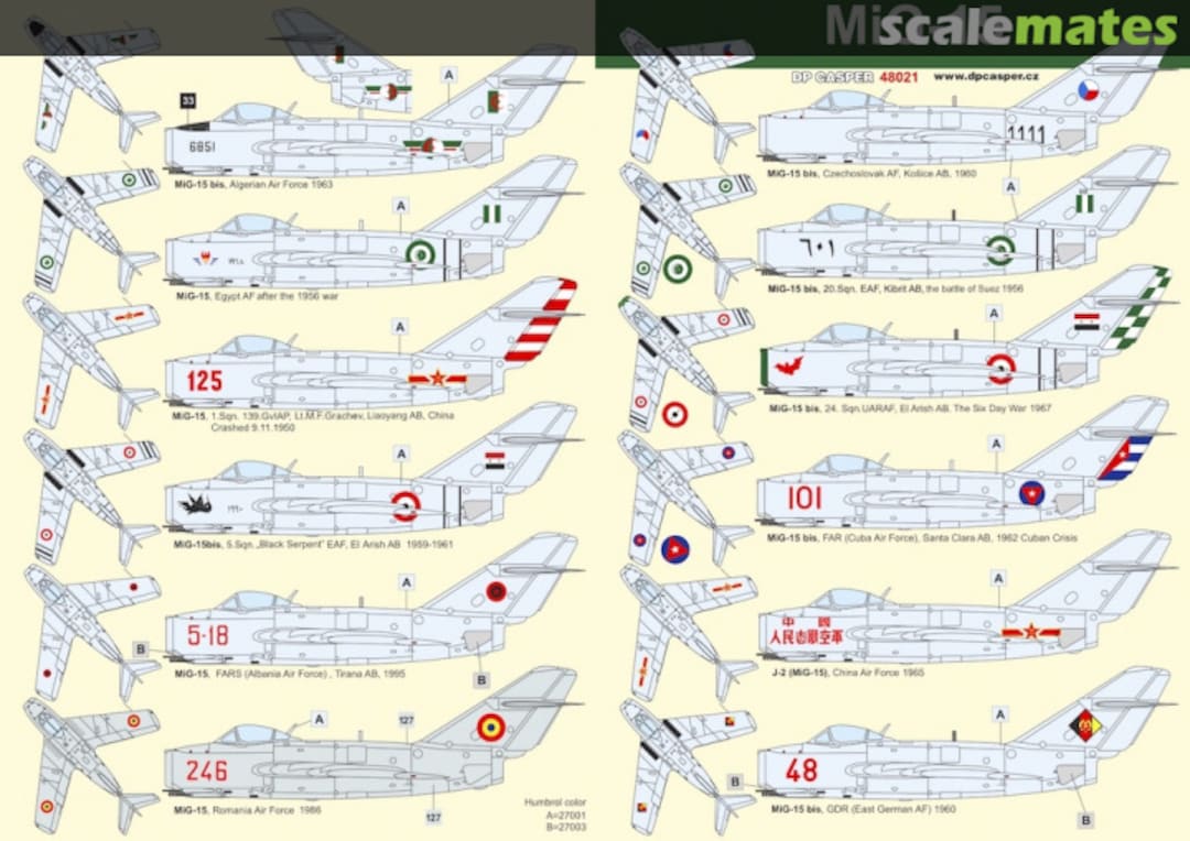 Boxart MiG-15 48021 DP Casper Boxart MiG-15 48021 DP Casper