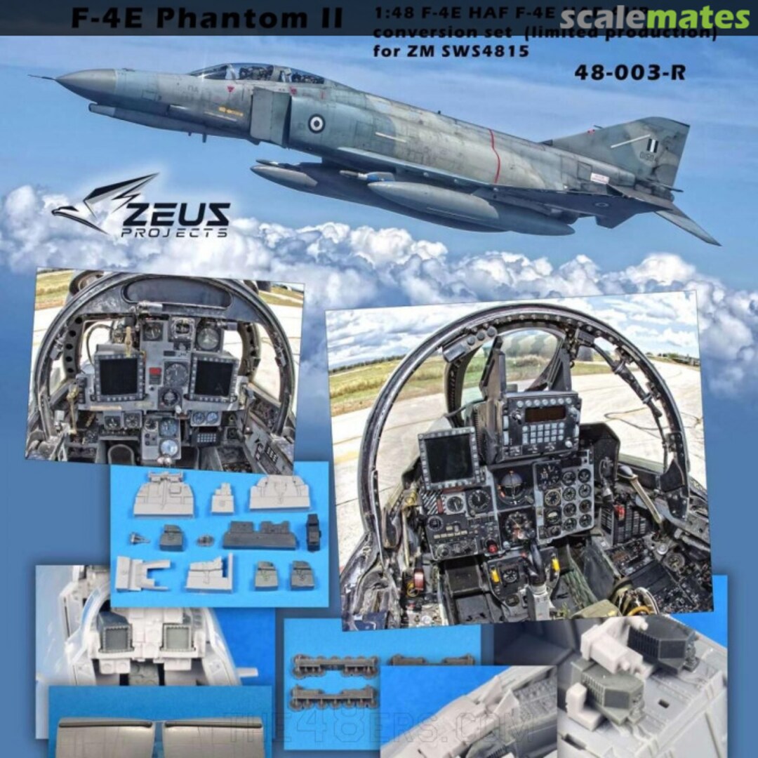 Boxart F-4E HAF AUP conversion set 48-003-R Zeus Projects Boxart F-4E HAF AUP conversion set 48-003-R Zeus Projects