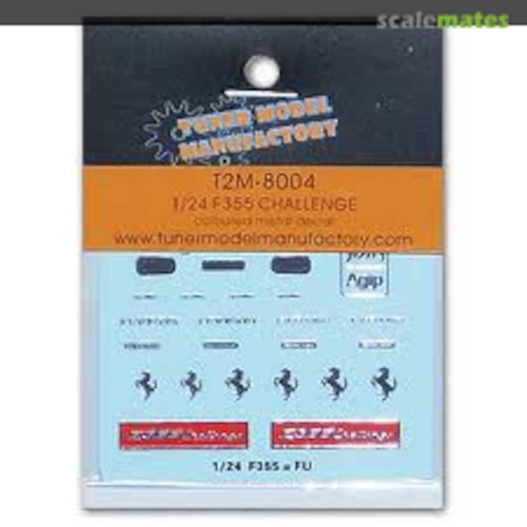 Boxart Ferrari F355 Challenge Colored Metal T2M-8004 Tuner Model Manufactory Boxart Ferrari F355 Challenge Colored Metal T2M-8004 Tuner Model Manufactory