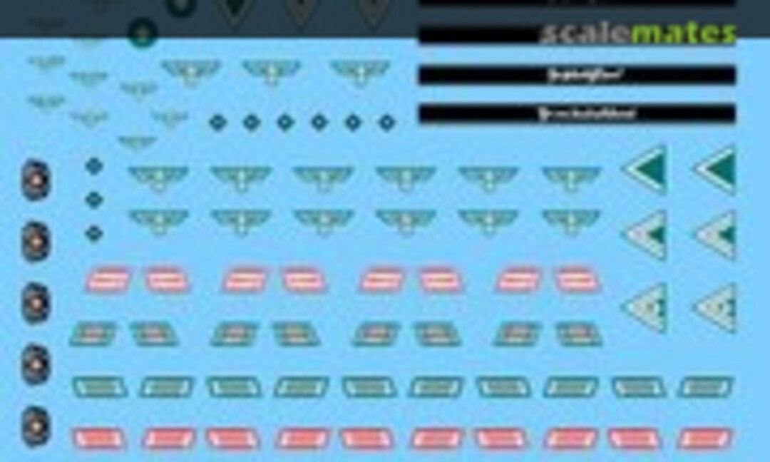 1:35 Early War Uniform Patches for German Artillery Troops (Archer FG35047C) FG35047C