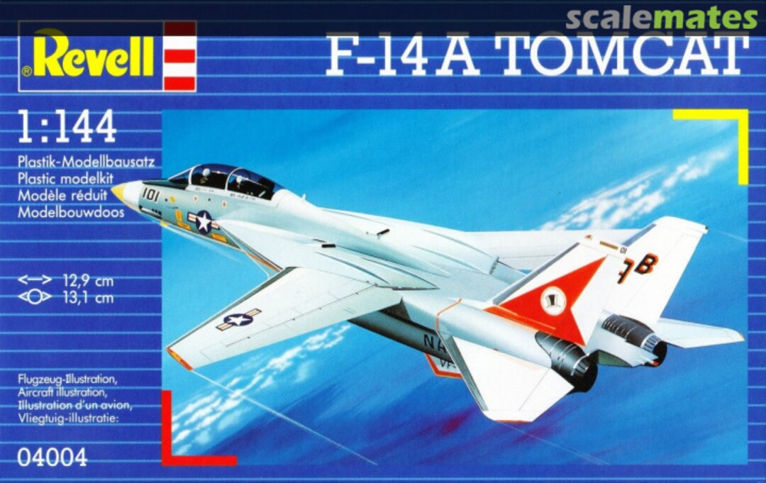 Boxart F-14A Tomcat 04004 Revell