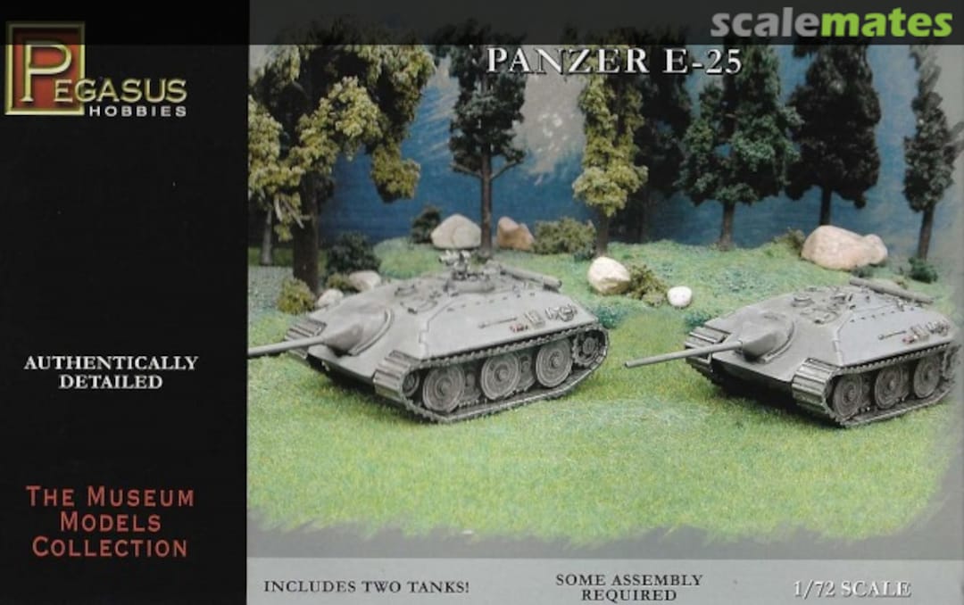 Boxart Panzer E-25 7602 Pegasus Hobbies Boxart Panzer E-25 7602 Pegasus Hobbies