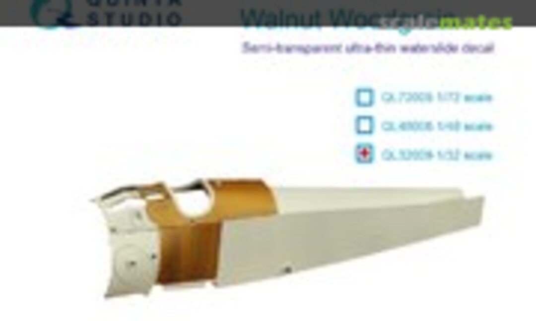 1:32 Walnut Woodgrain (Quinta Studio QL32009)