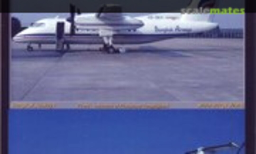 1:72 Dash 8-100 Bangkok Airways (Plastic Liner Decal )