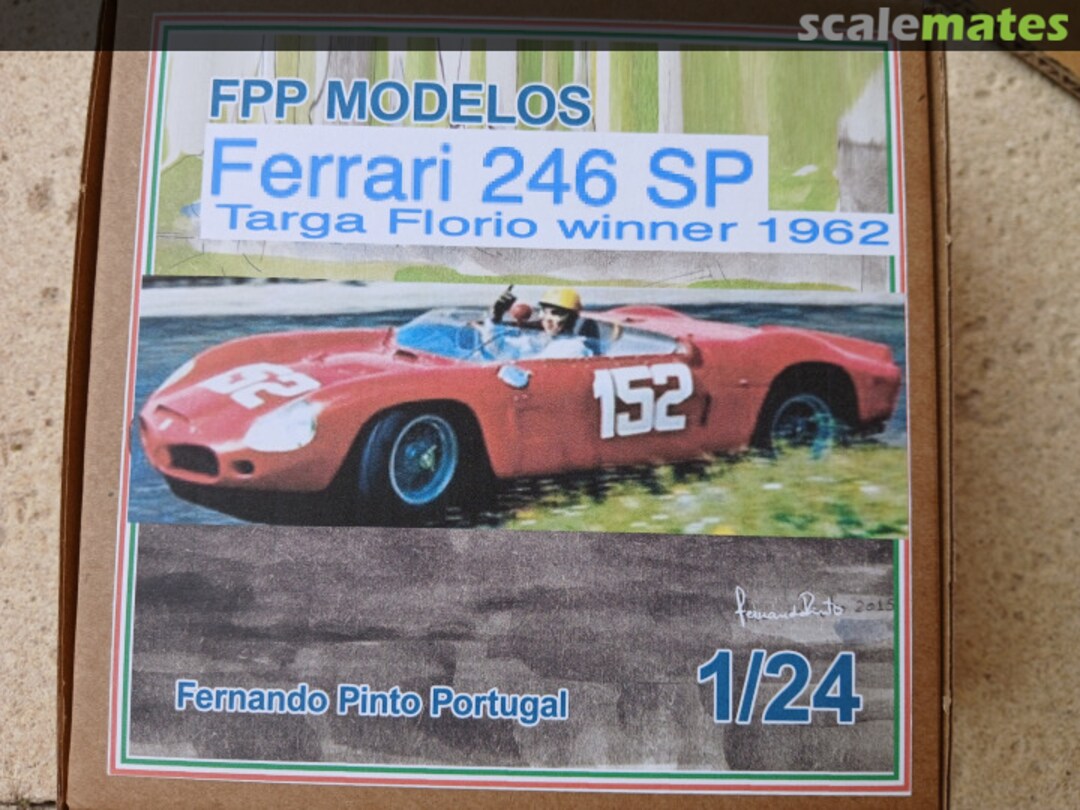 Boxart Ferrari Dino 246SP FPP Modelos Boxart Ferrari Dino 246SP FPP Modelos