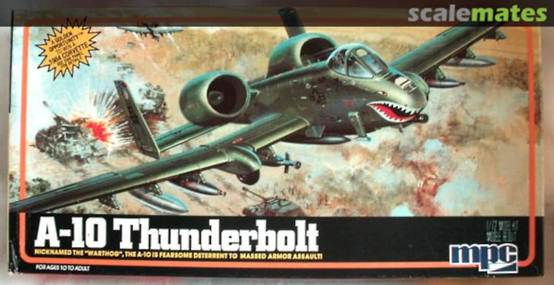 Boxart A-10 Thunderbolt 1-4407 MPC Boxart A-10 Thunderbolt 1-4407 MPC