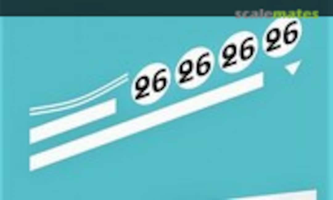 1:24 Ferrari 250 GTO´64 NART #5571GT (Atalaya Slot Decals ADLM77) ADLM77