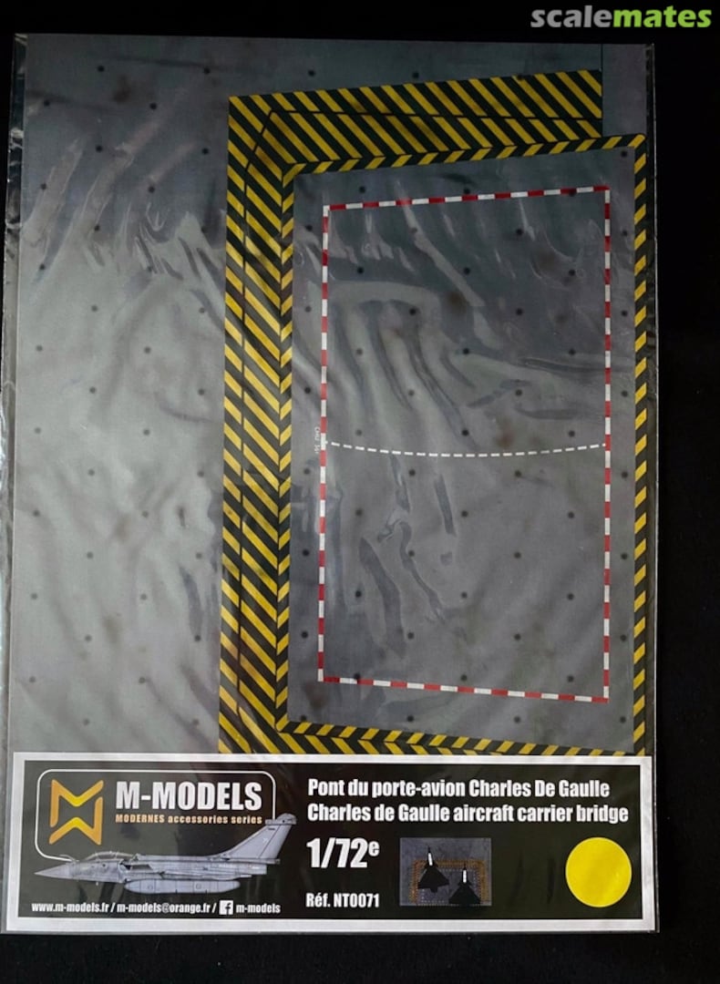 Boxart Pont du porte-avion Charles de Gaulle NT0071 M-Models Boxart Pont du porte-avion Charles de Gaulle NT0071 M-Models