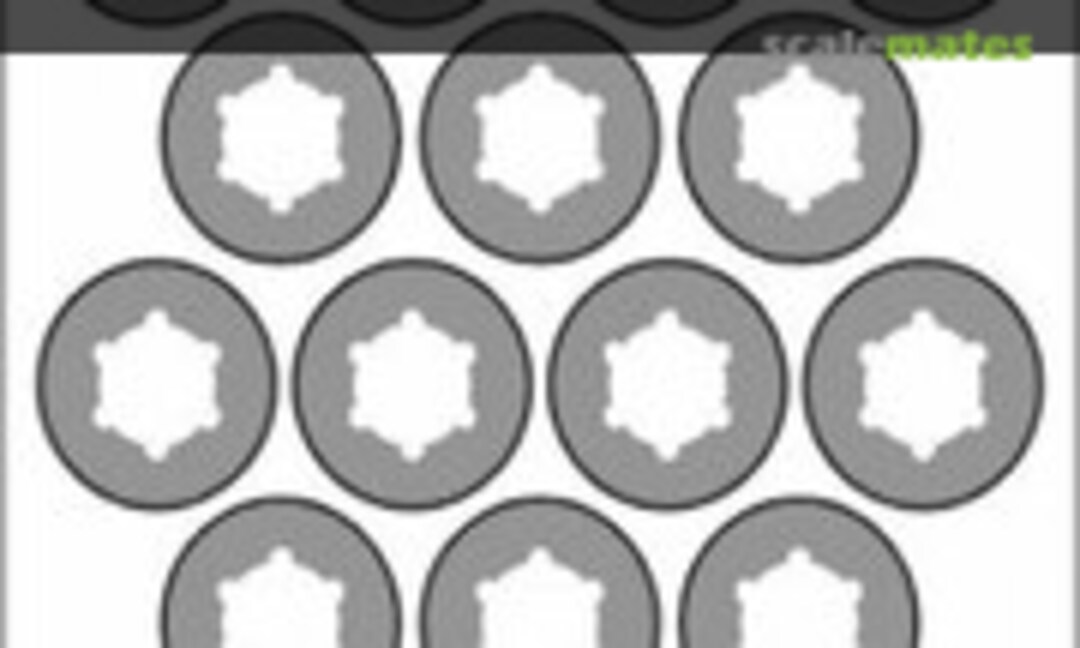 1:35 StuG III, Pz III Ausf wheel rings (Part P35-158) P35-158