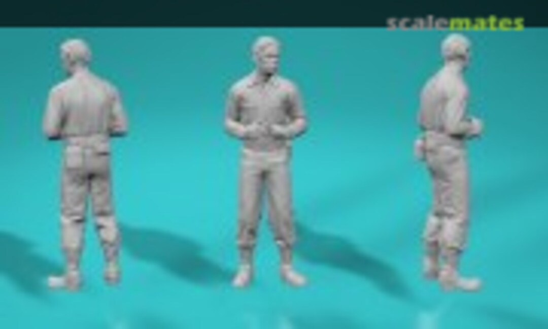 1:72 World War II Music - American Soldier - Pose No. 10 (EMP3d 99201205-72) 99201205-72