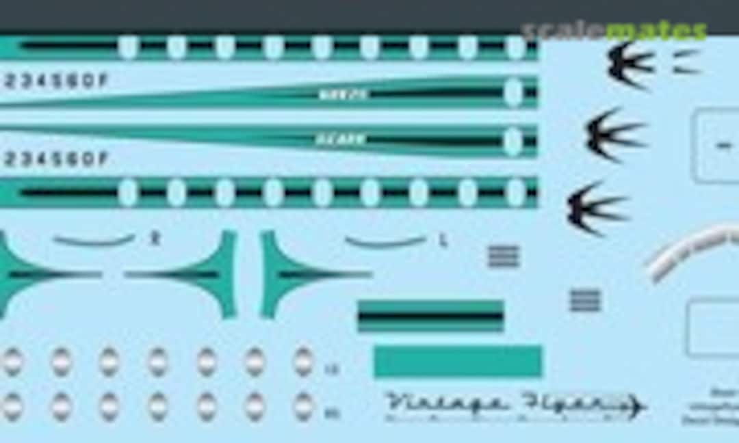 1:144 F-27 Ozark (Vintage Flyer Decals VFD144-029) VFD144-029