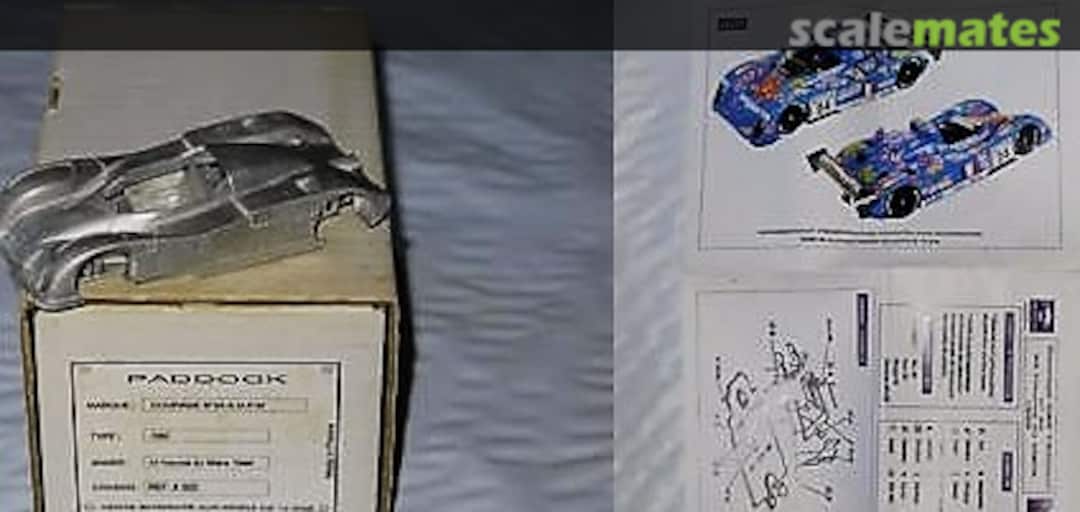 Boxart Courage-Porsche C41 "am pm" K003 Paddock Boxart Courage-Porsche C41 "am pm" K003 Paddock