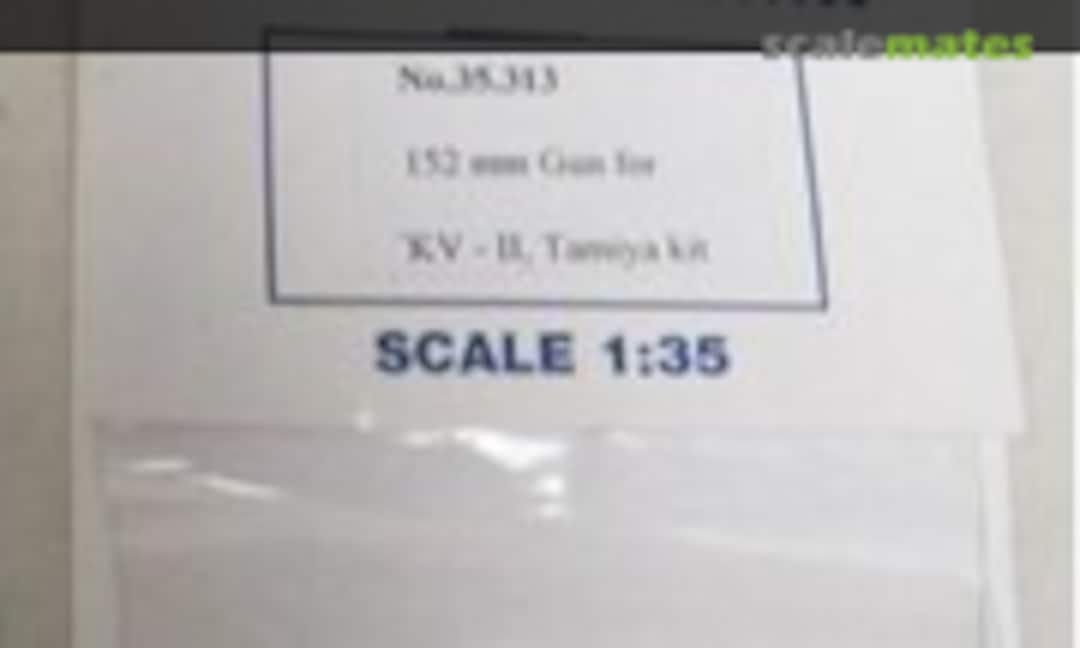 1:35 152 mm Gun for KV-II (Elefant 35.313) 35.313
