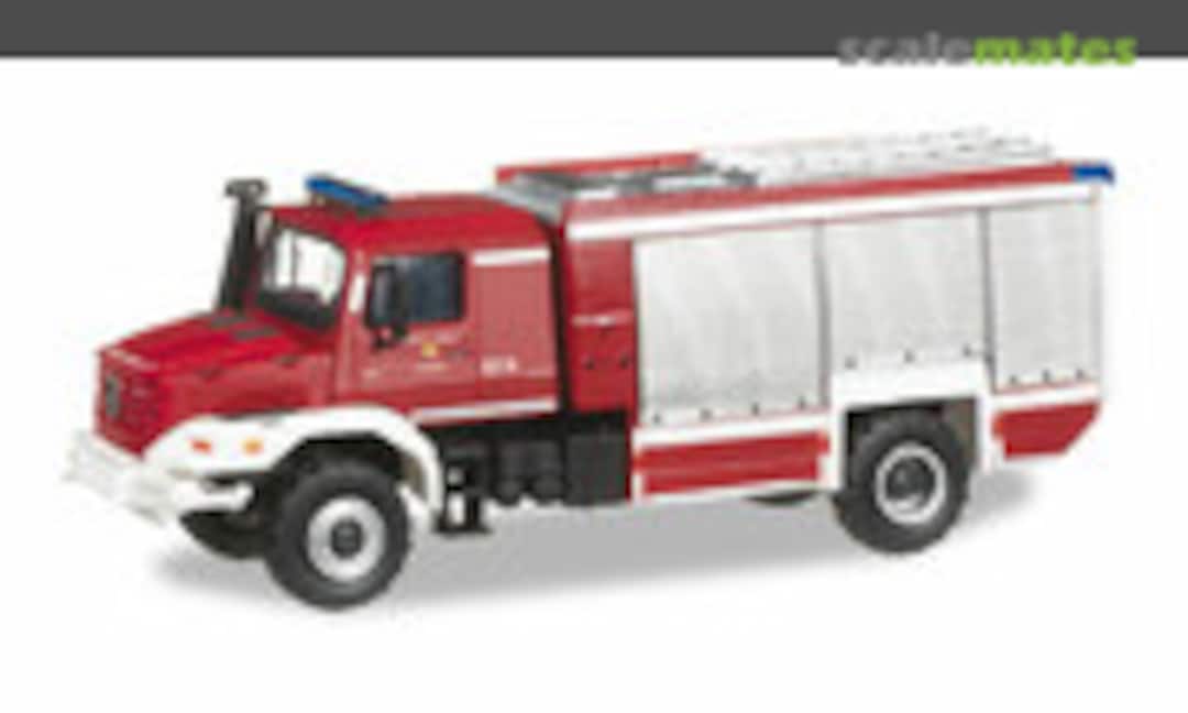 1:87 Mercedes-Benz Zetros 4x4 Magirus rescue vehicle &quot;Fire department Hinterbrühl&quot; (A) (Herpa 092203)