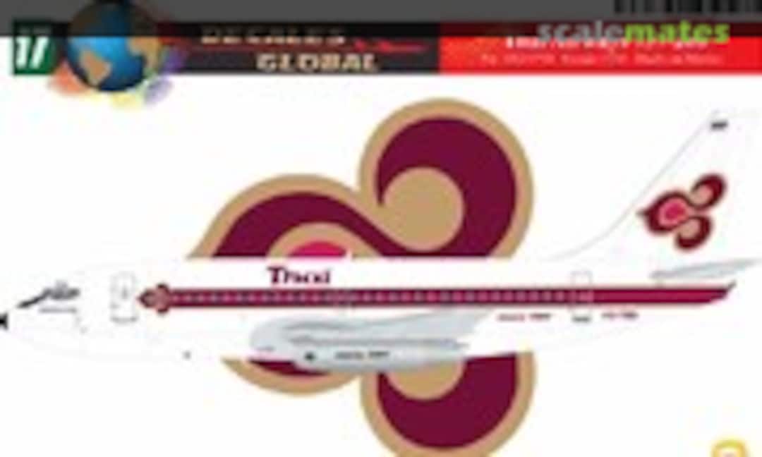 1:144 THAI AIRWAYS 737-200 (Decales Global DG14750)