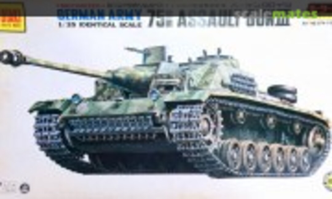1:35 75mm Assault Gun III (Otaki OT4-18)