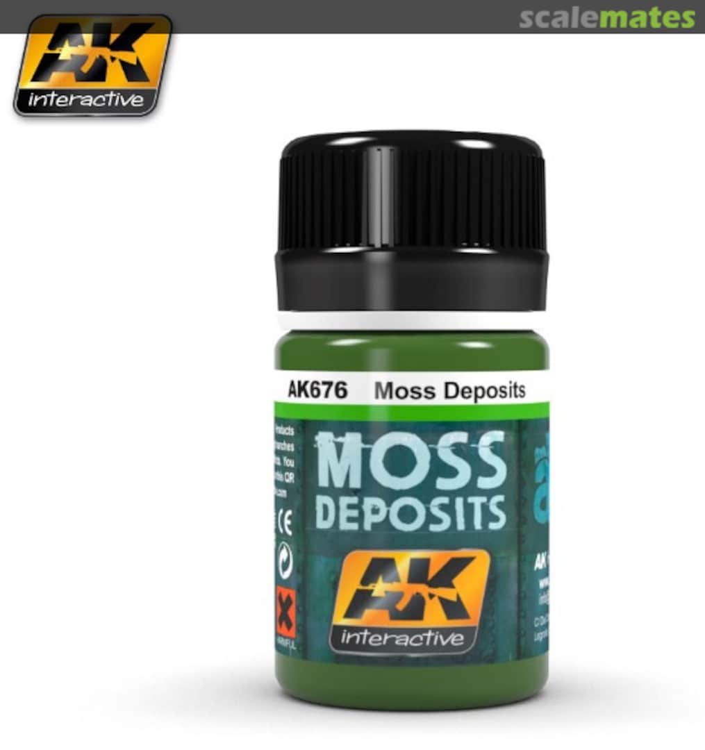 Boxart Moss Deposit AK 676 AK Interactive Boxart Moss Deposit AK 676 AK Interactive