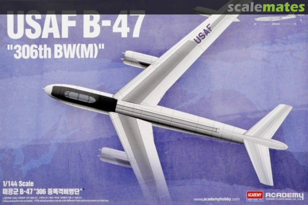 Boxart USAF B-47 "306th BW(M)" 12618 Academy Boxart USAF B-47 "306th BW(M)" 12618 Academy