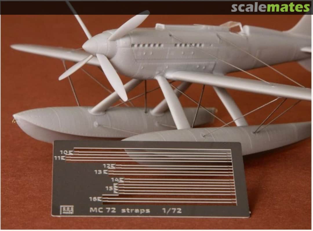 Boxart Macchi MC 72 bracing wire set 72042 SBS Model Boxart Macchi MC 72 bracing wire set 72042 SBS Model