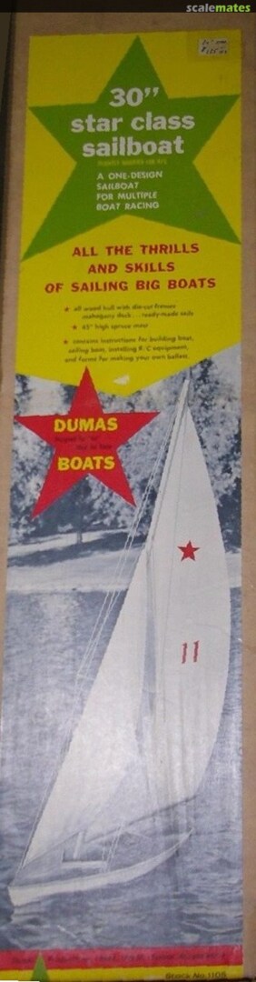 Boxart 30" Star Class Sailboat 1105 Dumas Boxart 30" Star Class Sailboat 1105 Dumas