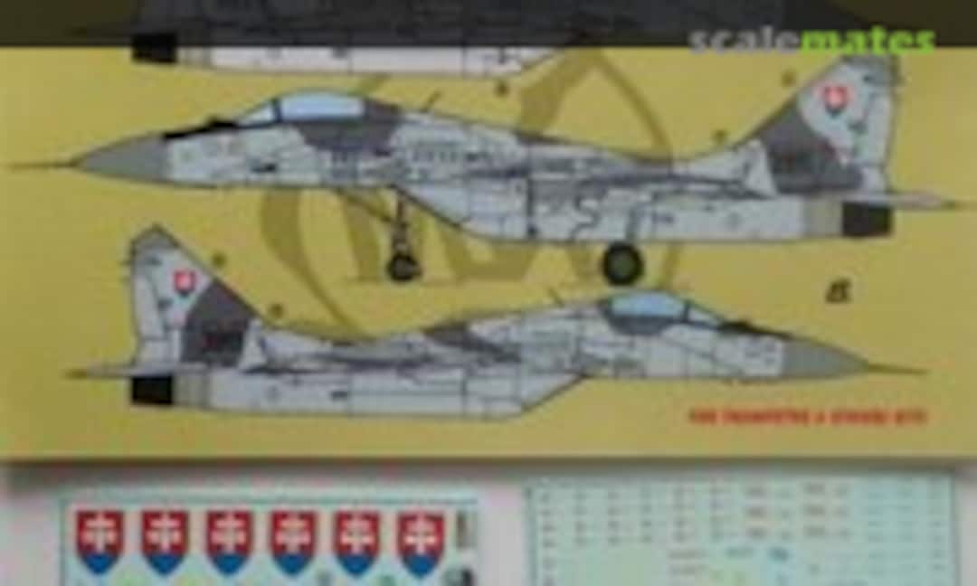 1:72 MIG-29 Fulcrum A Izdelije 9-12 (Kora Models MDE72002) MDE72002