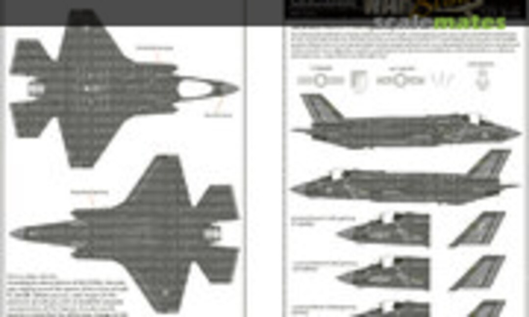 1:72 Lockheed Martin F35B Lightnings (Kits-World KW172212) KW172212