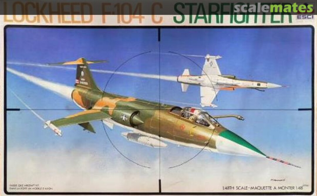 Boxart Lockheed F-104 C Starfighter 4013 ESCI Boxart Lockheed F-104 C Starfighter 4013 ESCI