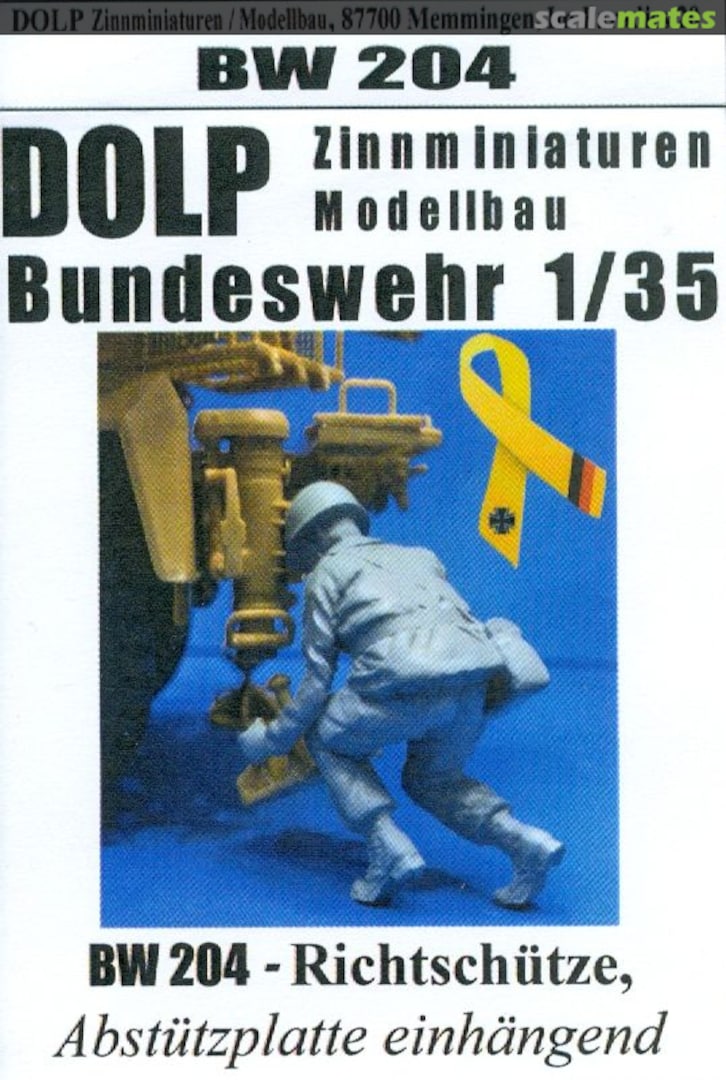 Boxart Richtschütze, Abstützplatte einhängend BW-204 DOLP-Modellbau Boxart Richtschütze, Abstützplatte einhängend BW-204 DOLP-Modellbau