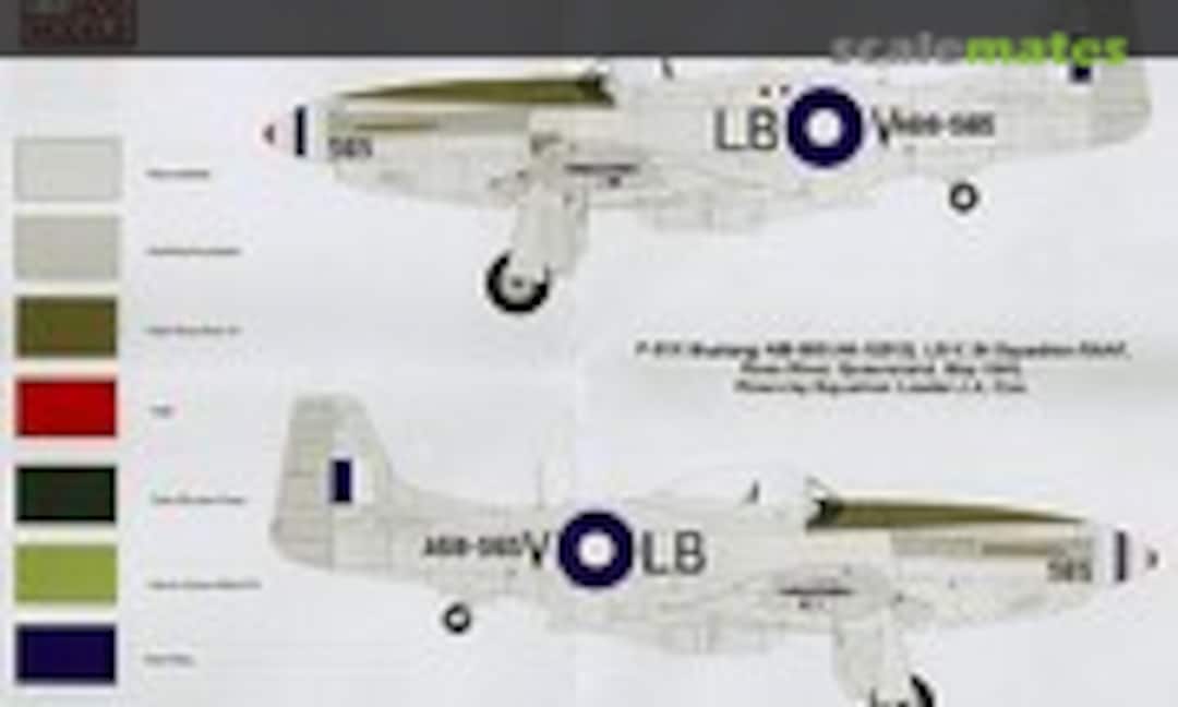 1:48 P-51K Mustang LB-V (Red Roo Models RRD4811)