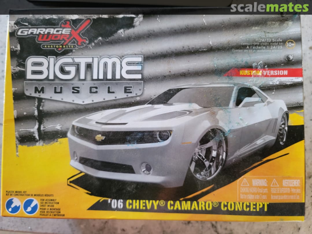 Boxart Big Time Muscle '06 Chevy Camaro Concept 91387 Jada Boxart Big Time Muscle '06 Chevy Camaro Concept 91387 Jada