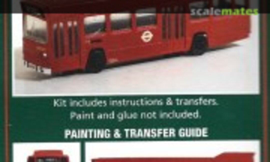 1:76 Leyland National Single Deck Bus Mk.1 (Model Scene (Peco) 5138)