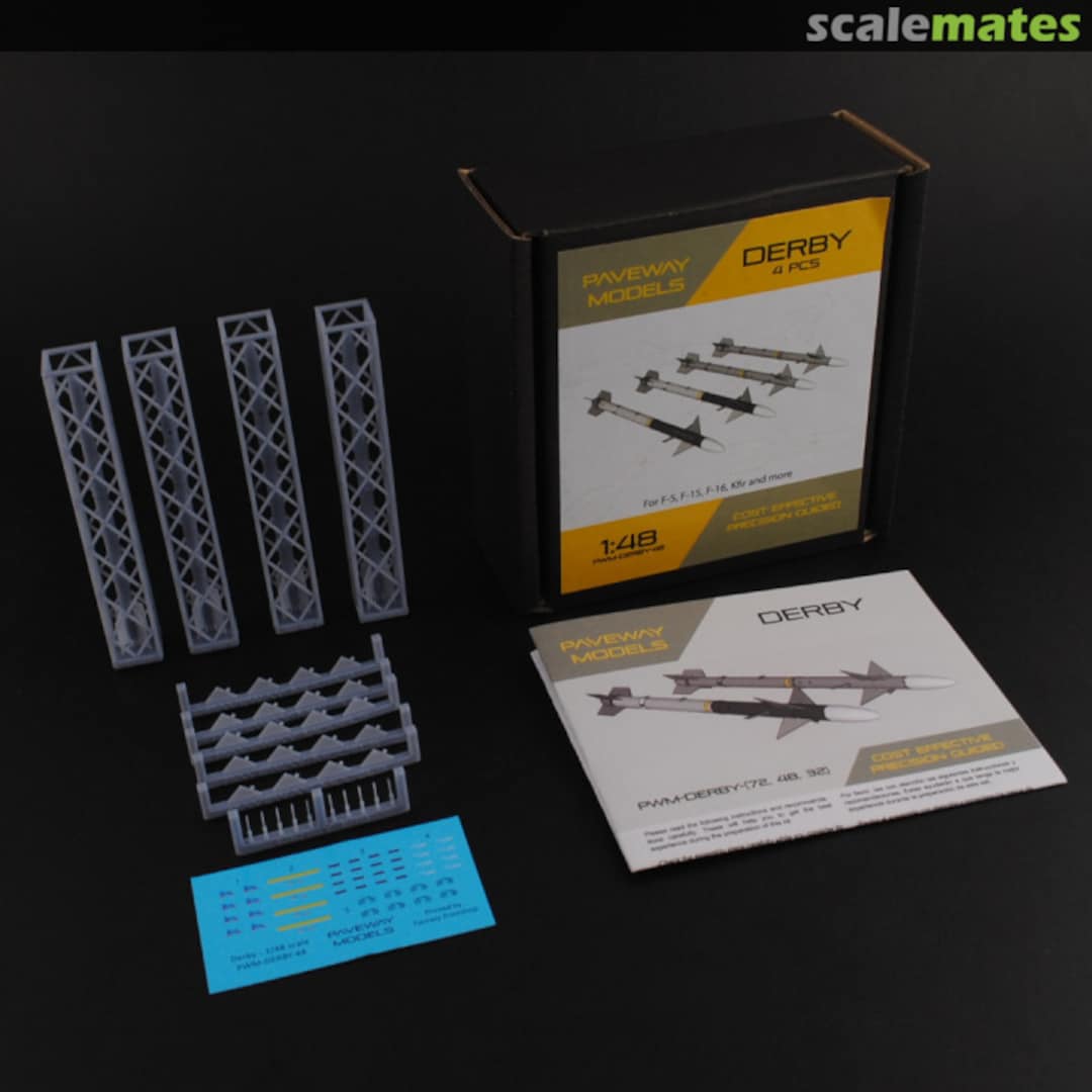 Contents Derby PWM-DERBY-72 Paveway Models