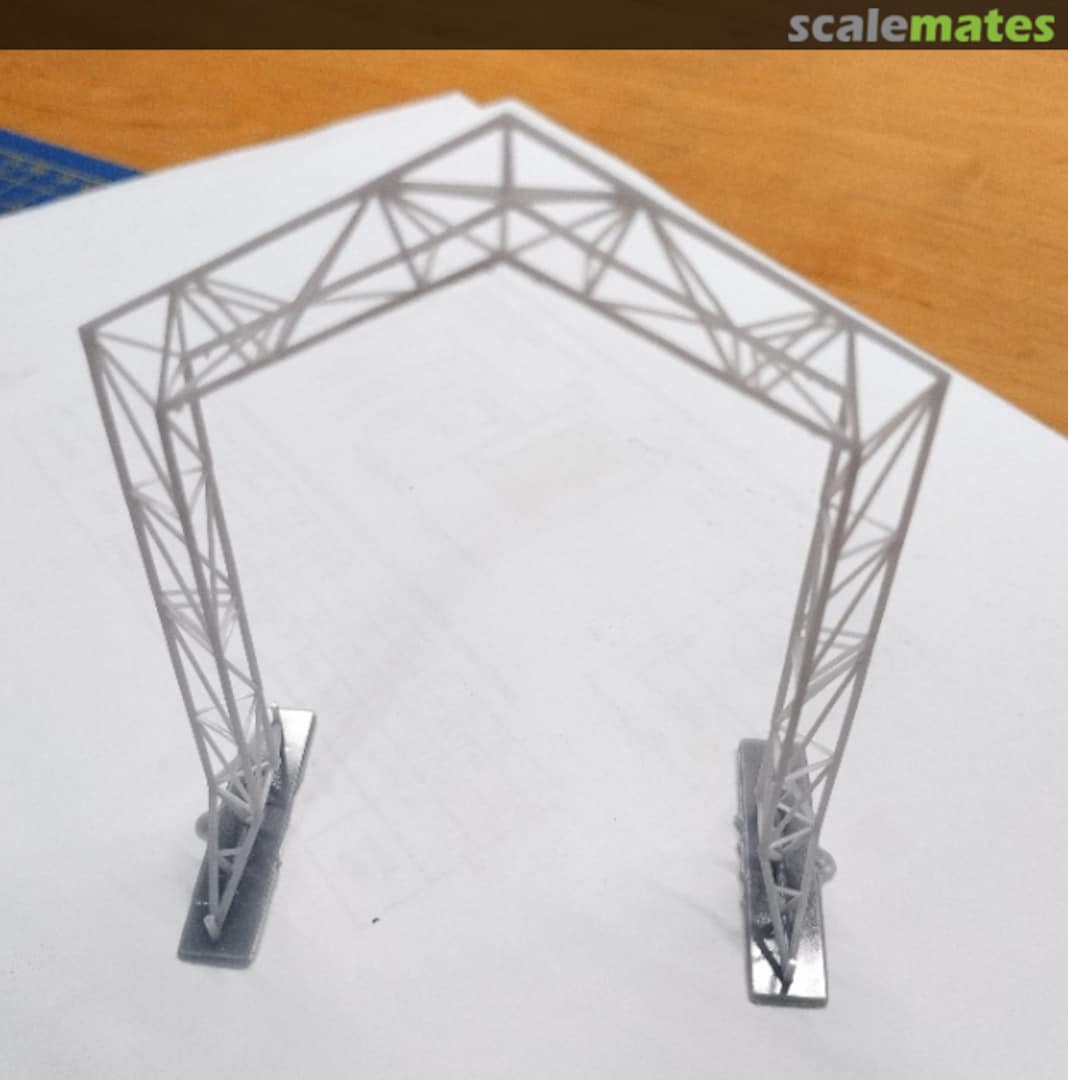 Boxart Luftwaffe airfield portal crane (Jeřáb) VZ72015 ViZi models Boxart Luftwaffe airfield portal crane (Jeřáb) VZ72015 ViZi models