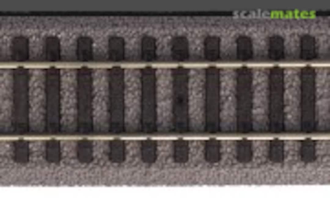 Gerade mit Bettung G 231 mm für Anschluss-Clip (Piko 55406)