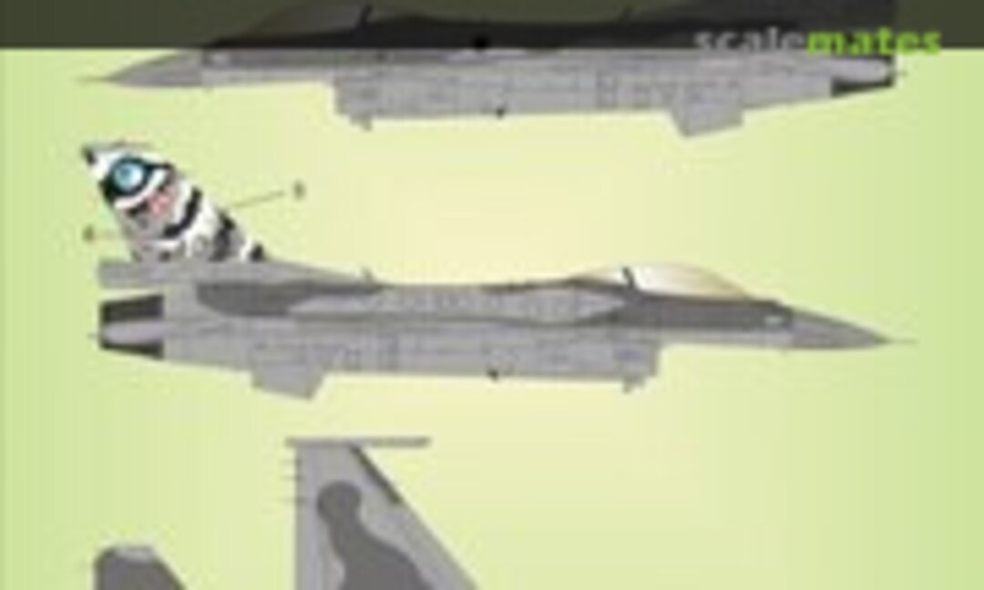 1:72 F-16C „4062" Nato Tiger Meet 2013 (ModelMaker M72011) M72011