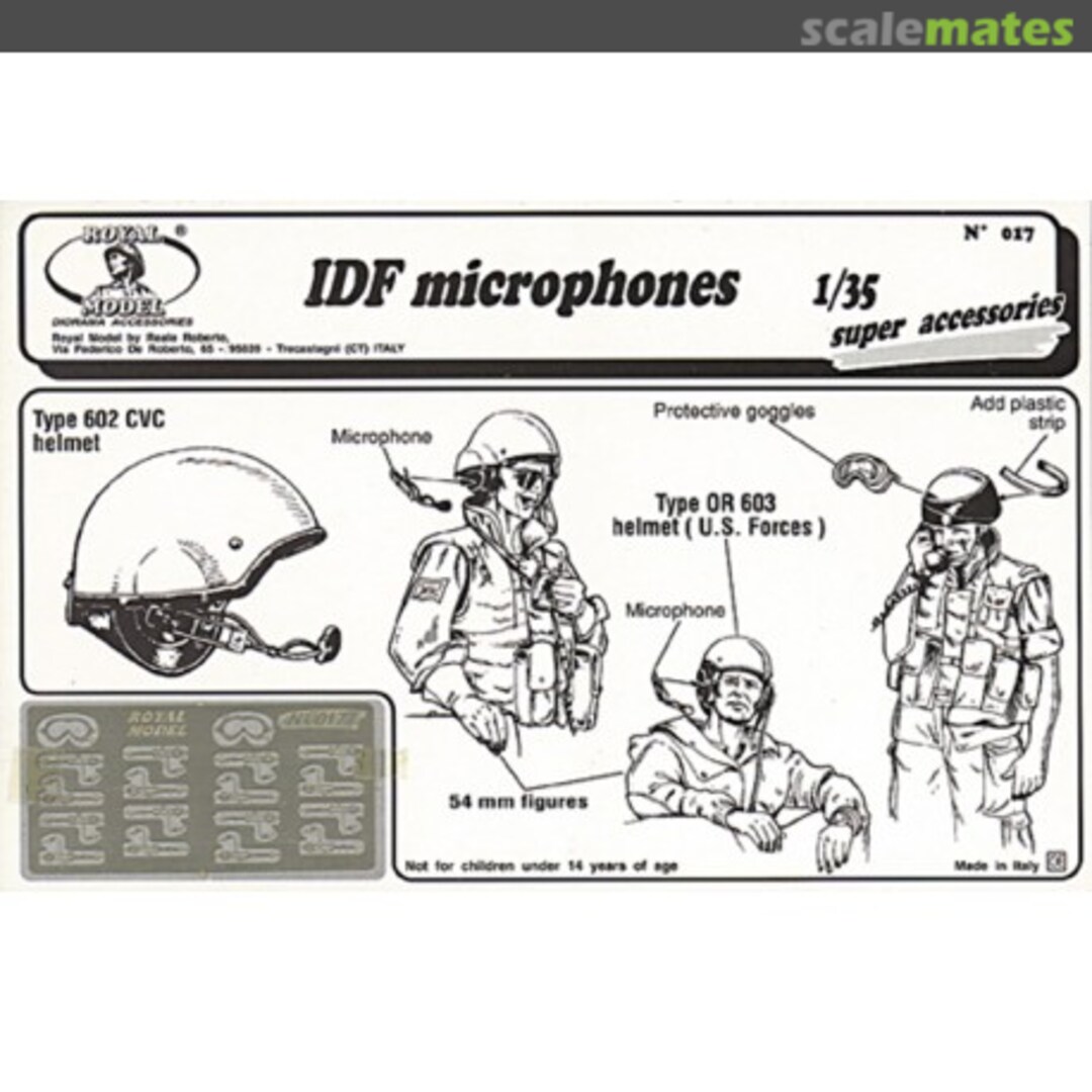 Boxart IDF Microphones 017 Royal Model Boxart IDF Microphones 017 Royal Model