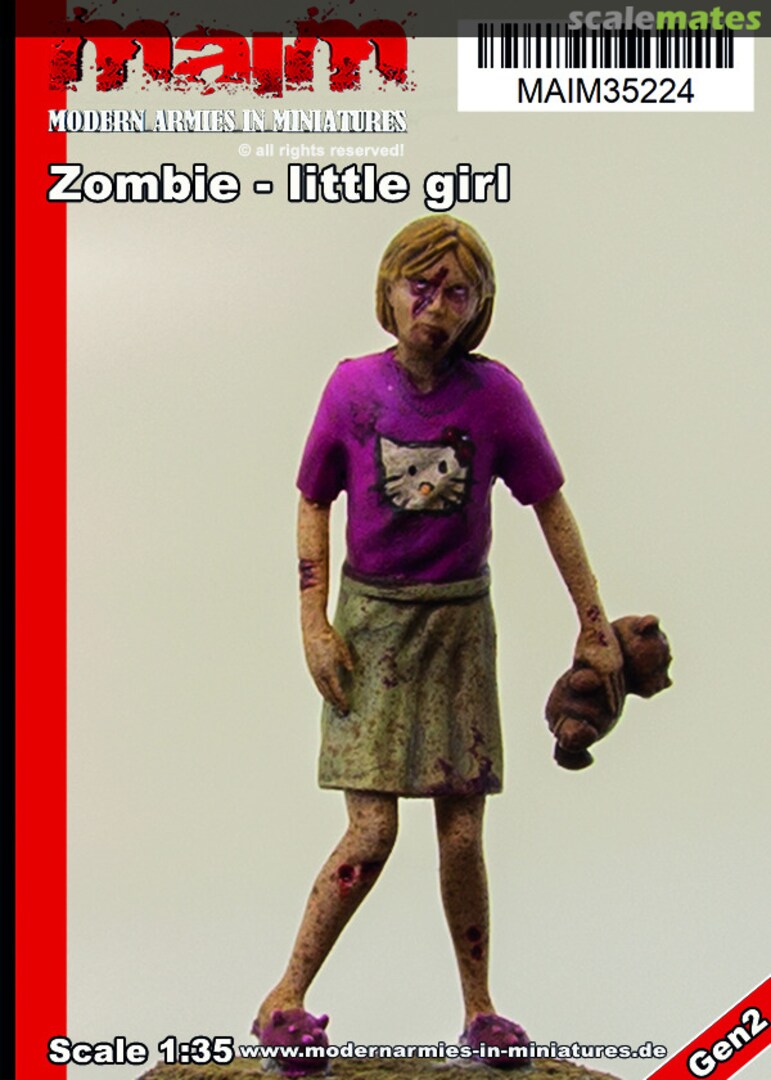 Boxart Zombie - little girl MAIM35224 MAiM