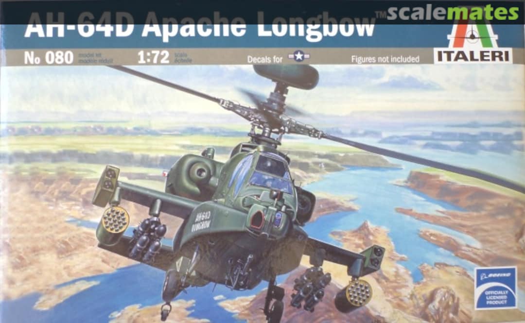 Boxart AH-64D Apache Longbow 080 Italeri Boxart AH-64D Apache Longbow 080 Italeri
