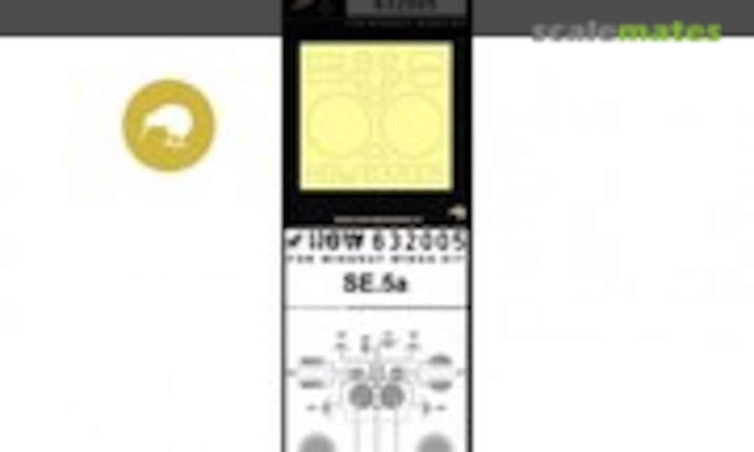 1:32 RAF S.E.5a - Masks Set (HGW Models 632005) 632005