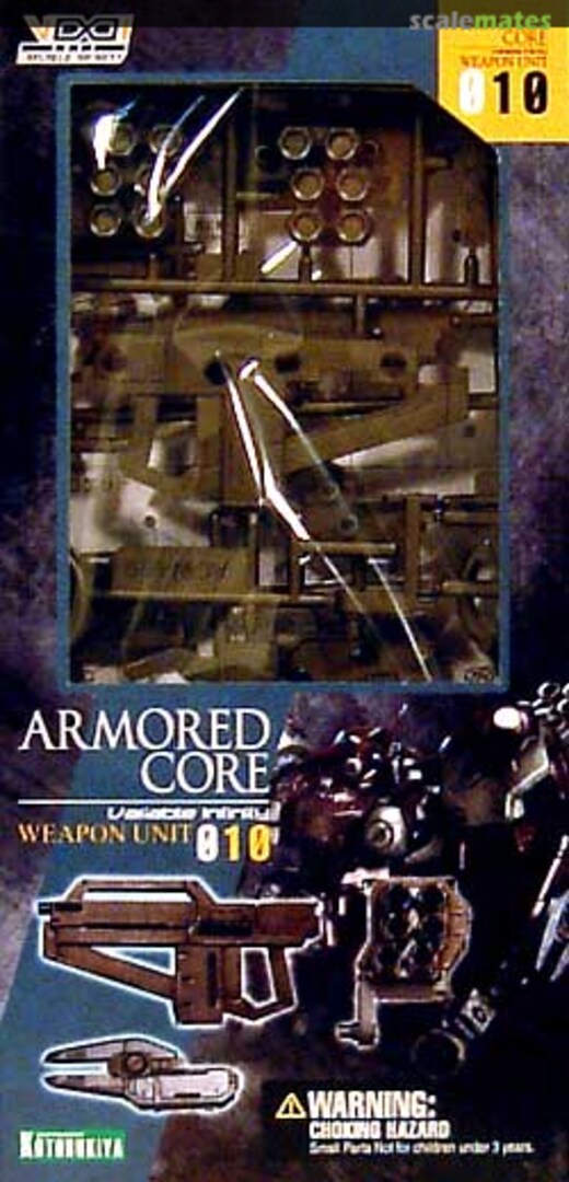 Boxart Armored Core Weapon Unit 010 AW10 Kotobukiya Boxart Armored Core Weapon Unit 010 AW10 Kotobukiya