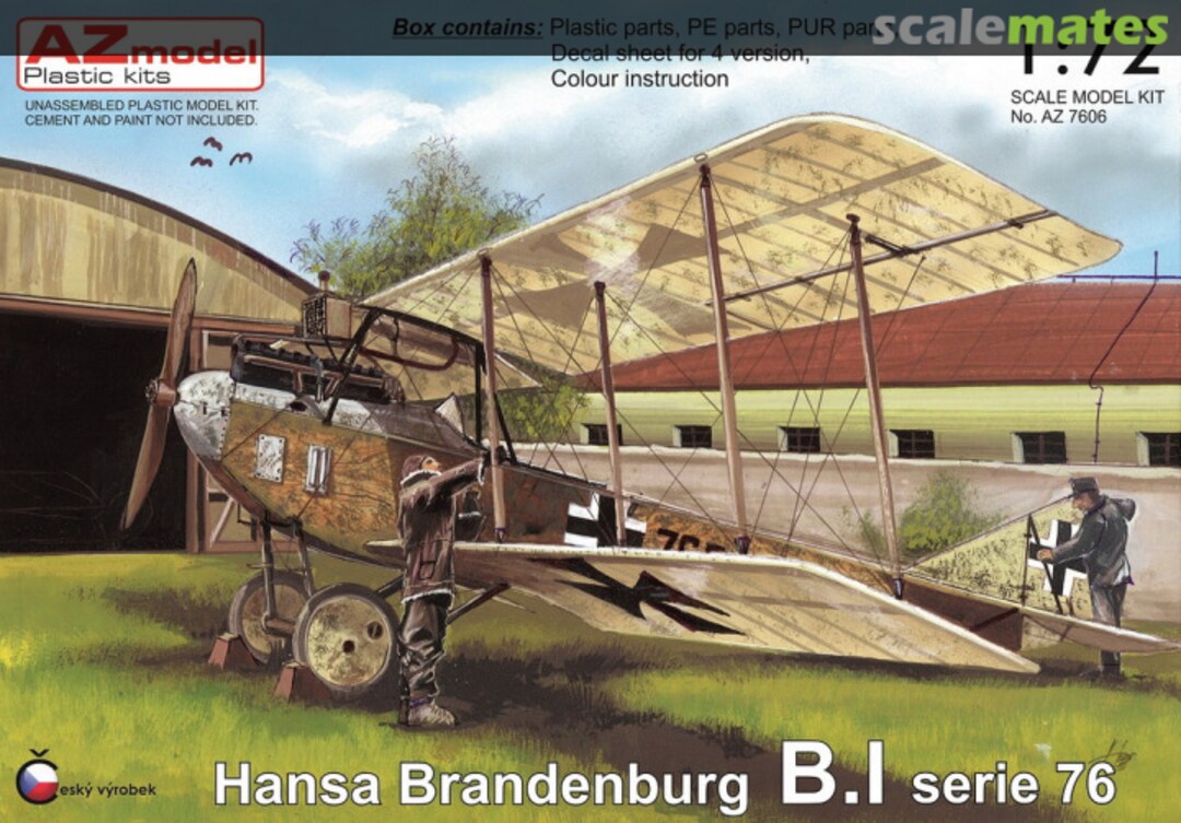 Boxart Hansa-Brandenburg B.I 7606 AZmodel
