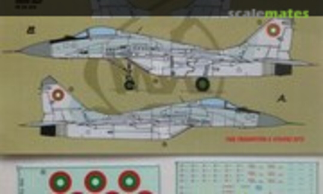 1:72 MIG-29 Fulcrum A Izdelije 9-12 (Kora Models MDE72004) MDE72004
